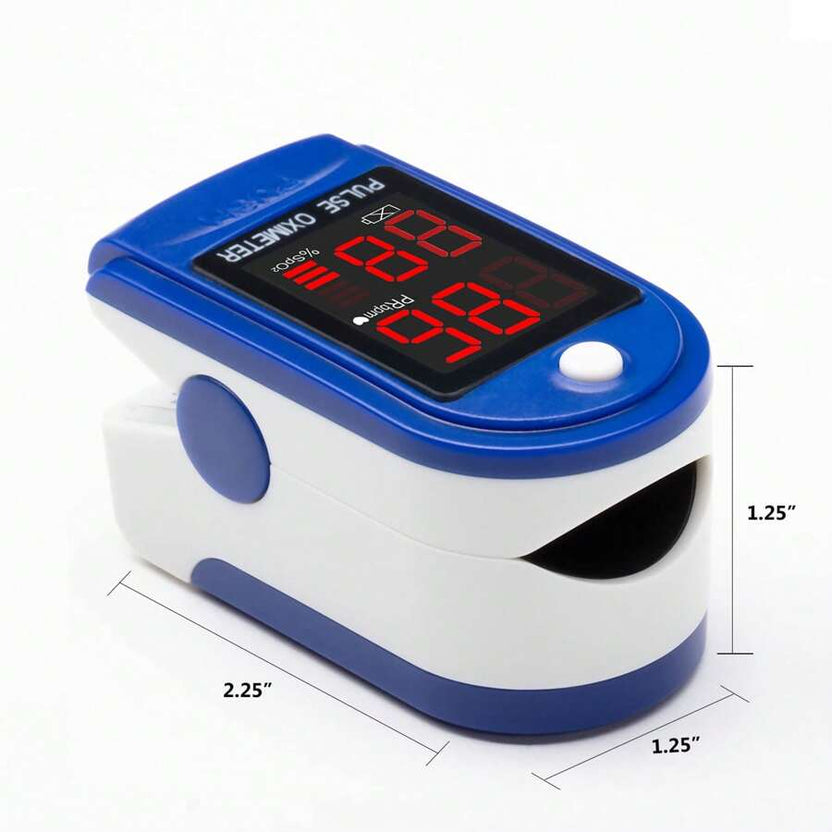Deal Hot🔥Fingertip Pulse Oximeter – Portable SpO2 & O2 Monitor for Home or Sport