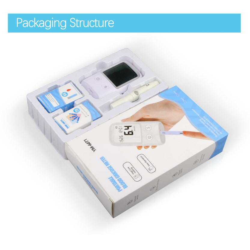 OFF 50%🔥Blood Glucose Meter Diabetes Test Kit