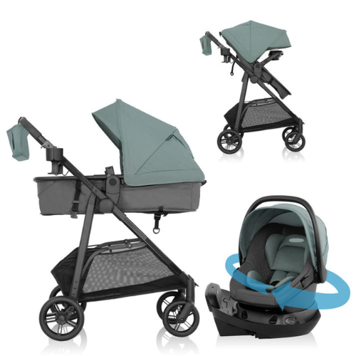 Omni Ultra Travel System with Revolve180 LiteMax NXT Rotating Infant Car Seat