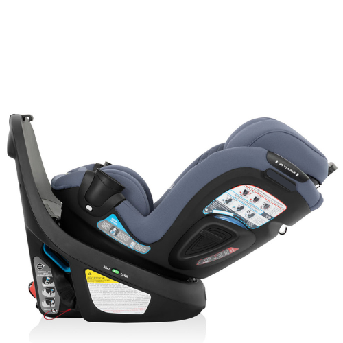 Revolve360 Slim 2-in-1 Rotating Car Seat with Green & Gentle Fabric