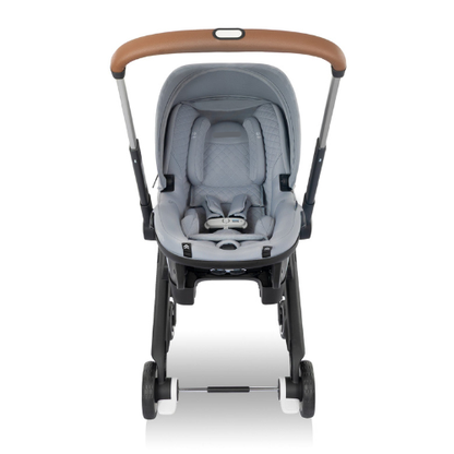 Shyft DualRide Infant Car Seat Stroller Combo with Carryall Storage & Extended Canopy and Green & Gentle Fabric