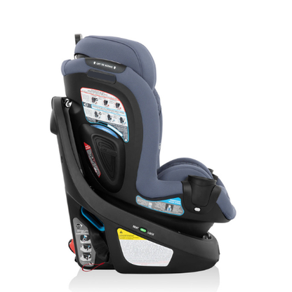 Revolve360 Slim 2-in-1 Rotating Car Seat with Green & Gentle Fabric