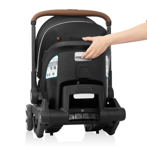 Shyft DualRide Infant Car Seat Stroller Combo with Carryall Storage & Extended Canopy