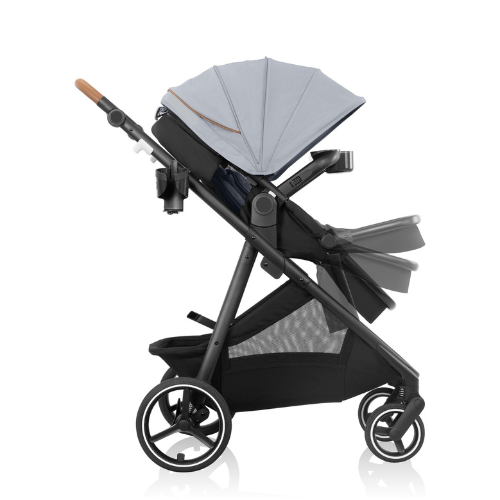 Shyft Intuiti+ Stroller with Green & Gentle Fabric