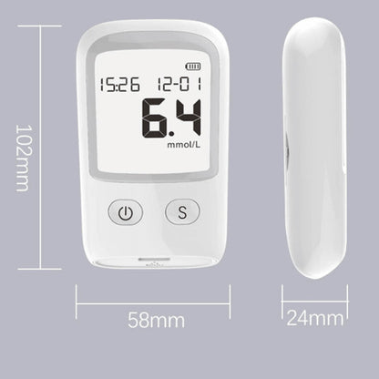 Save 50% - Glucose Monitor Kit – LCD Display, 25 Test Strips & 25 Lancets Included